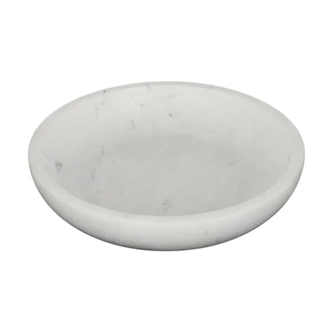 OTIS MARBLE BOWL 30X30X6CM WHITE