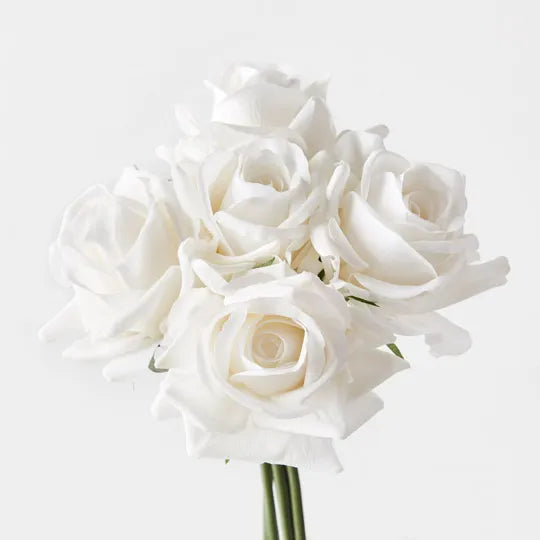 Rose Kaisa Bouquet winter white