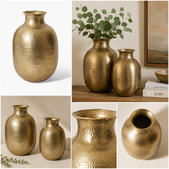 Chadwick Gold Vase Large
