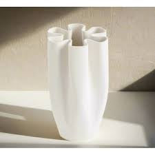 AURORA WHITE VASE SMALL 28CM