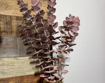 Burgundy Preserved Eucalyptus