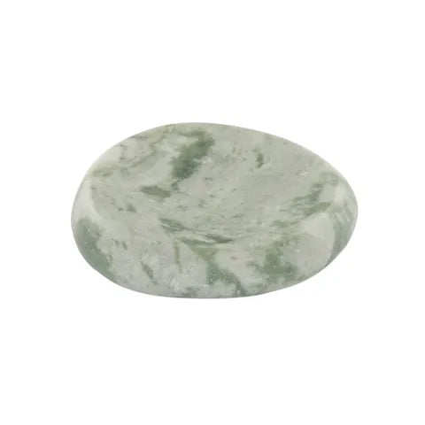 MINERAL MARBLE DISH 13X13CM GREEN