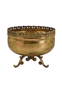 25cm gold pot