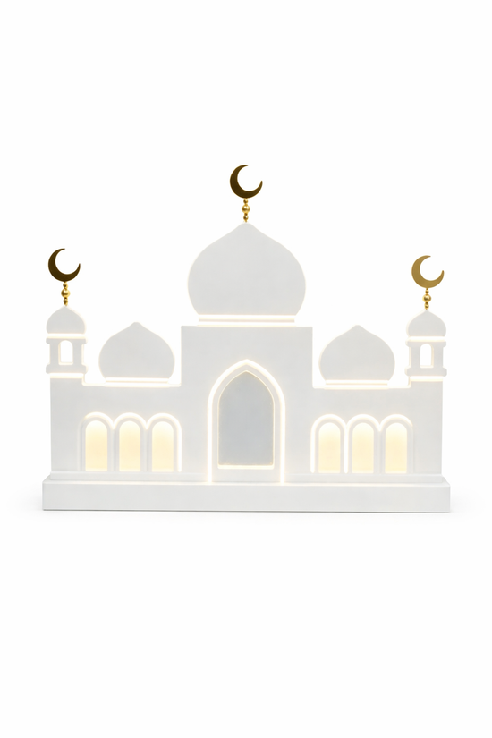 Madinah White LED Mosque