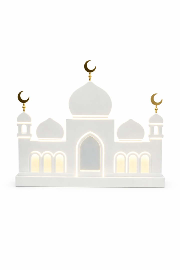 Madinah White LED Mosque