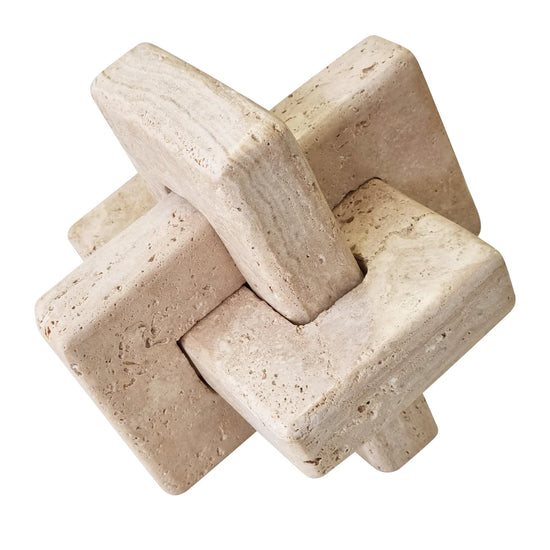 Interlock Travertine Object