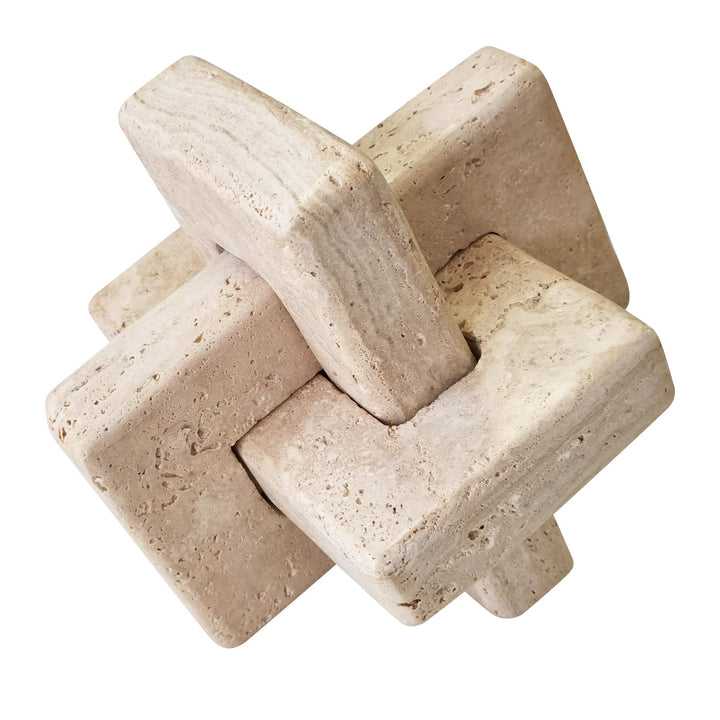 Interlock Travertine Object