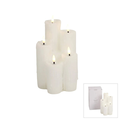 Heaven led wax candle