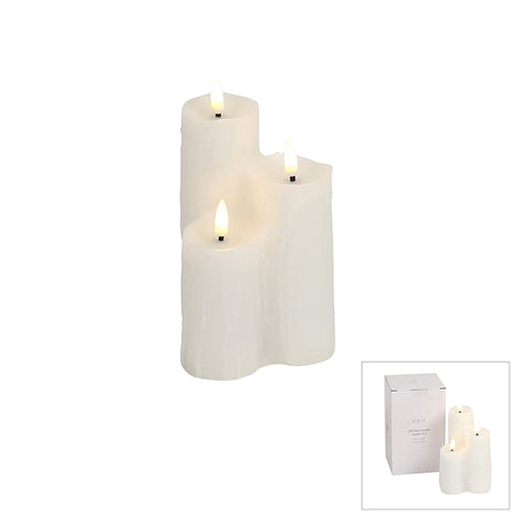 Heaven led wax candle