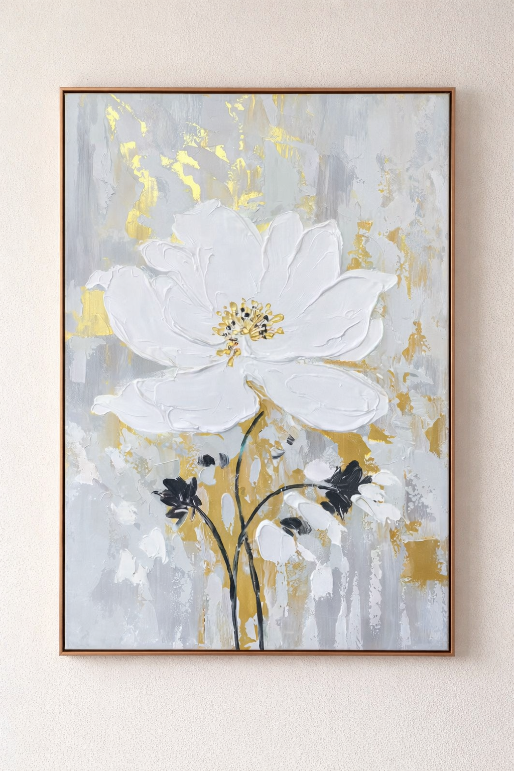 Lumière Fleur Hand Painted OilPainting