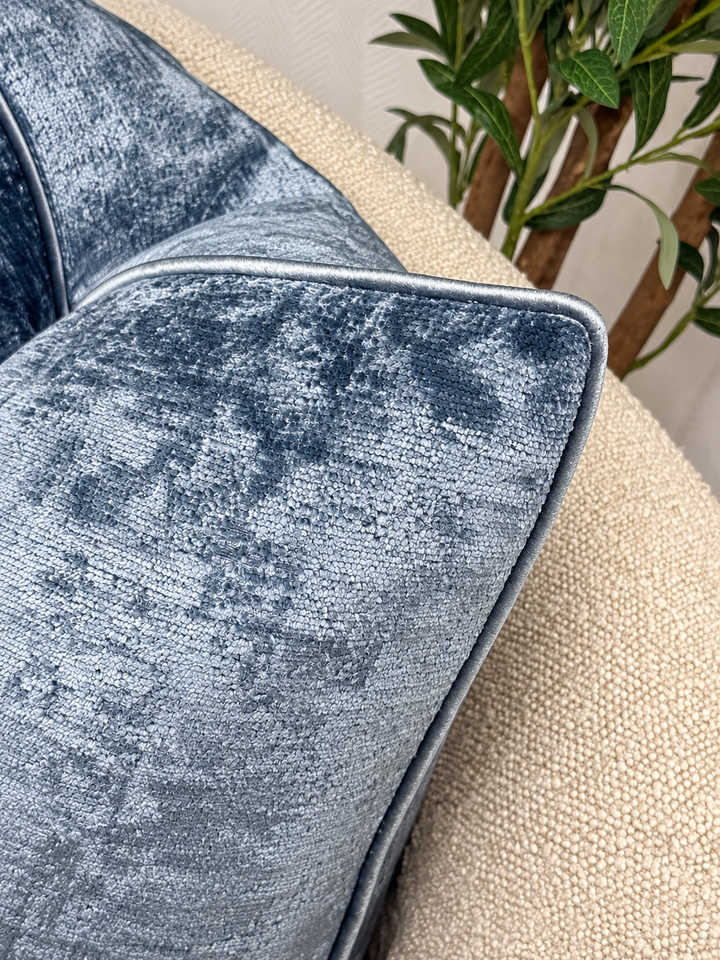 Azure Luxe Cushion
