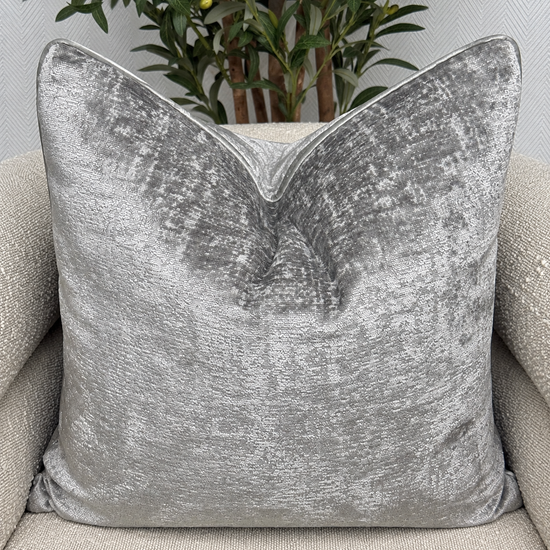 Silver Lustre Cushion