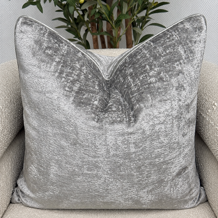 Silver Lustre Cushion