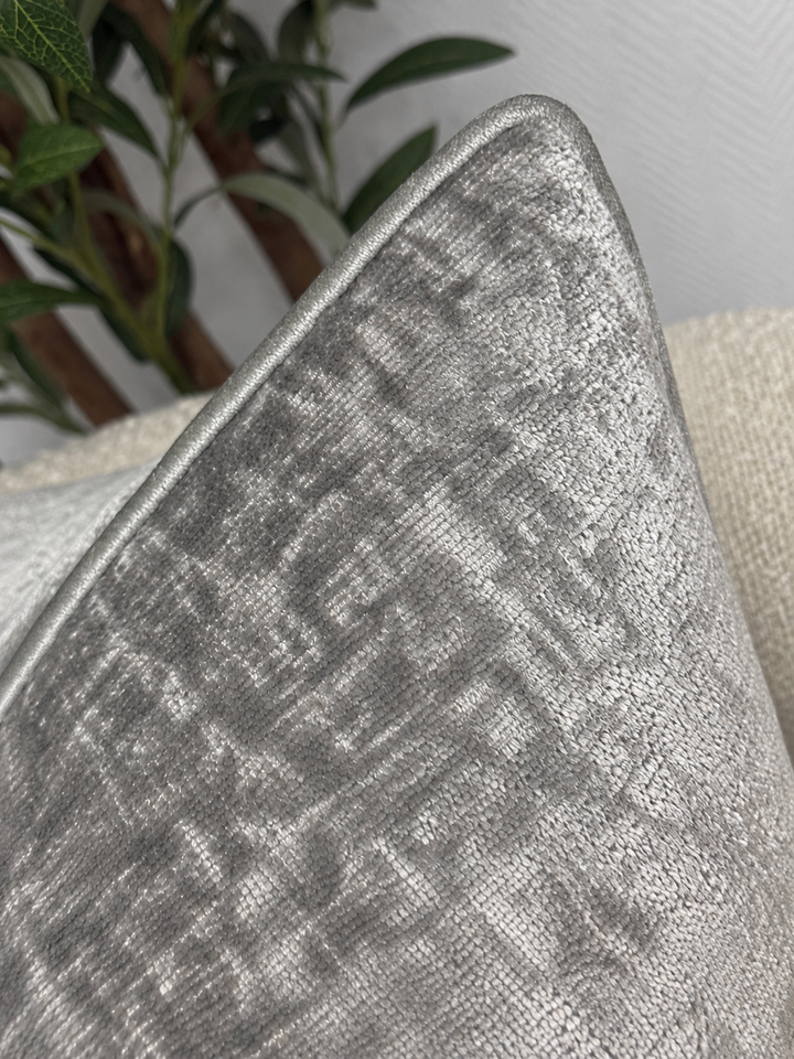 Silver Lustre Cushion