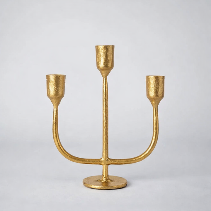 JASPER CANDLE STAND BRASS
