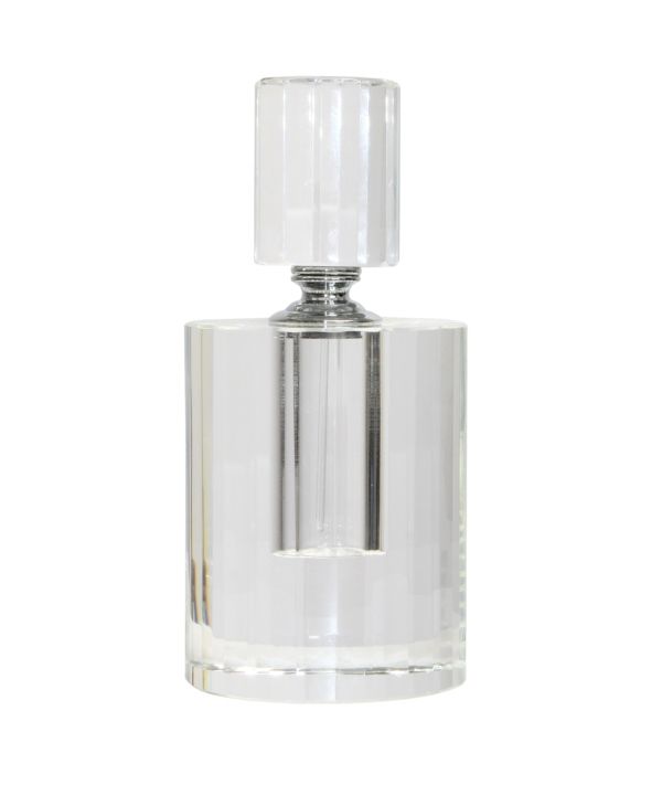 PERFUME BOTTLE-GLASS-CHRISTIANA