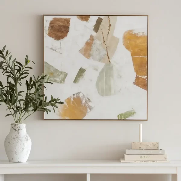 Abstract Earth Tone Wall Art
