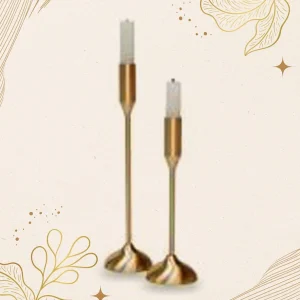 Kikki Design Candle Stand Brushed Brass