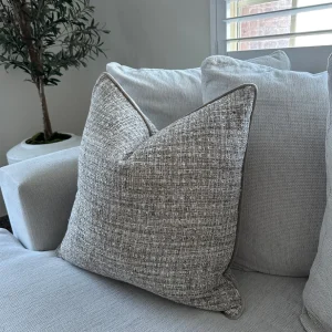 Stone Tweed Luxe Cushion