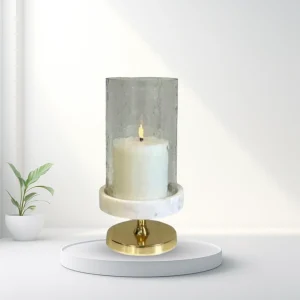 Gold/marble hurricane