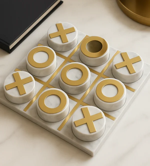 Luxury Marble & Gold XO Set