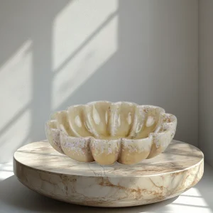 ODESSA CERAMIC BOWL 21X5.5CM NATURAL