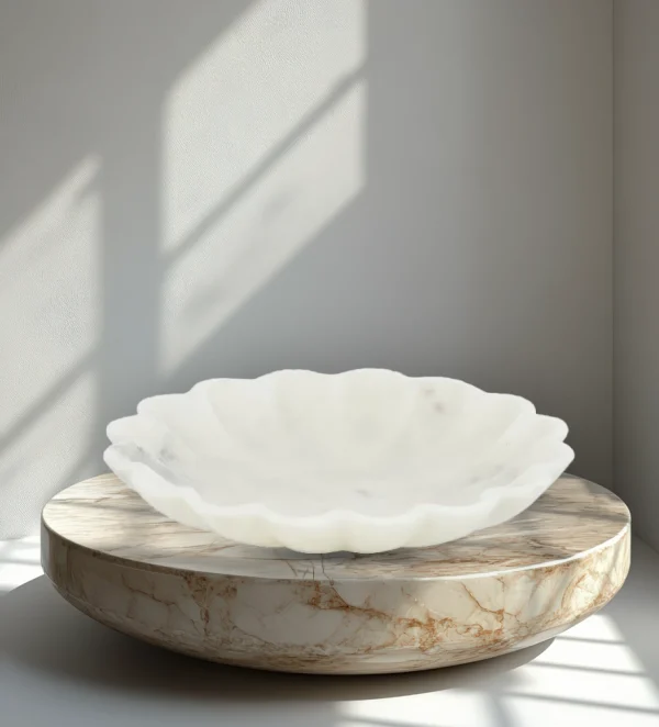 Flor Marble Bowl