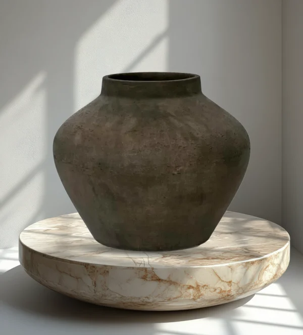 LANDIS CLASSIC SMALL VASE EARTH BROWN