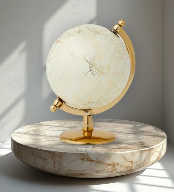 Around the world sculpture