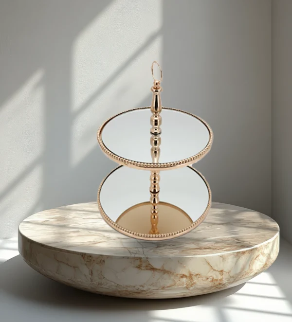 Stella elegant round 2 tier cake stand perfect