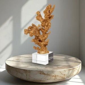 Golden Coral Accent