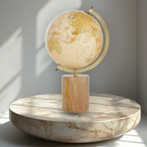 COLUMBUS WORLD GLOBE ON STAND 26X28X47CM