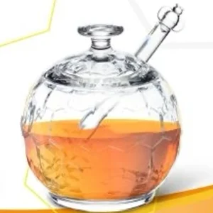 Acrylic honey jar