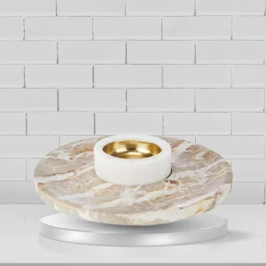 Caprani Rounded Chip and Dip Platter