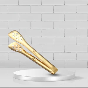 Gold plated tongs