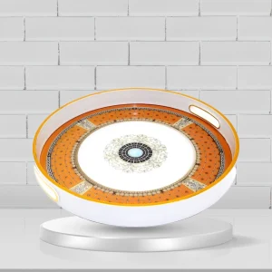 Tangerine tray set