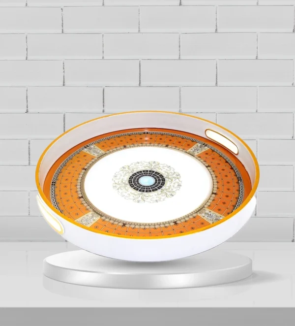 Tangerine tray set