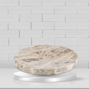 Carprani Round Marble Serving Board