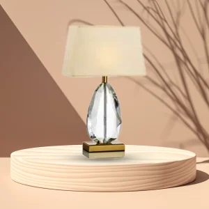Tiffany glass diamond lamp