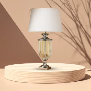 Milan Glass Lamp and Shade