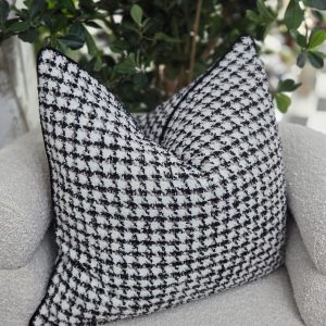 Monaco Houndstooth Cushion
